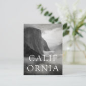 渦巻く霧を持つエル·キャピタン ポストカード (スタンド正面)