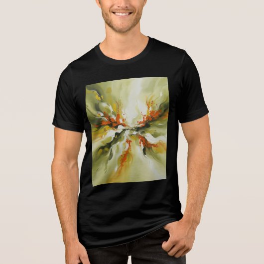 渦巻く静寂のサン ファイア トライブレンドTシャツ (正面)