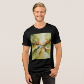 渦巻く静寂のサン ファイア トライブレンドTシャツ (正面全面)