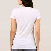 渦巻の世界のロゴのクラシックのティー Tシャツ (裏面)