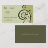 渦巻の名刺 名刺 (正面/裏面)