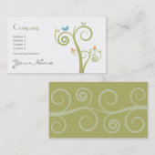 渦巻の名刺 名刺 (正面/裏面)