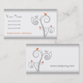 渦巻の名刺 名刺 (正面/裏面)