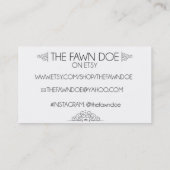 渦巻の名刺 名刺 (裏面)