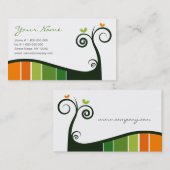 渦巻の名刺 名刺 (正面/裏面)