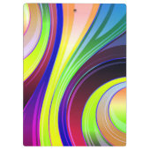 渦巻アートき クリップボード (裏面)