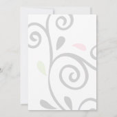 渦巻カジュアルき 招待状 (裏面)