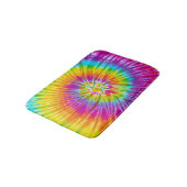 渦巻カラフルきタイダイ抽象芸術。 バスマット (アングル)