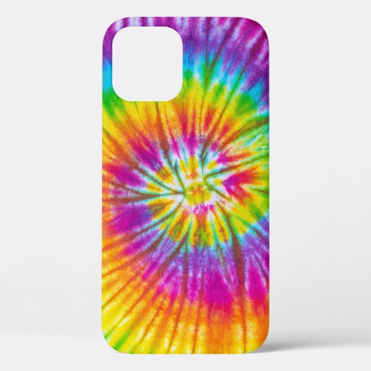 渦巻カラフルきタイダイ抽象芸術。 Case-Mate iPhoneケース (裏面)