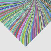 渦巻カラフルきリボン光スパイラルアート 薄葉紙 (詳細)