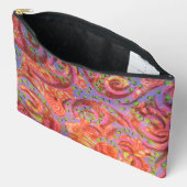渦巻カラフルき アクセサリーポーチ (見開き)