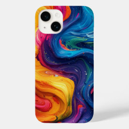 渦巻カラフルき Case-Mate iPhone 14ケース