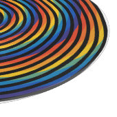 渦巻カラフル旋回 カッティングボード (角)