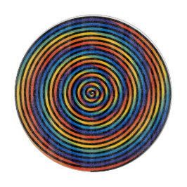 渦巻カラフル旋回 カッティングボード