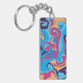 渦巻モダンき キーホルダー (正面左)