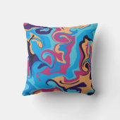 渦巻モダンき クッション (裏面)