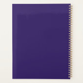 渦巻モダンき プランナー手帳 (裏面)