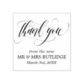 渦巻形のありがとうござ結婚う –  ラバースタンプ (インプリント)