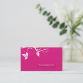 渦巻形のな名刺 名刺 (スタンド正面)