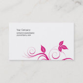 渦巻形のな名刺 名刺 (裏面)