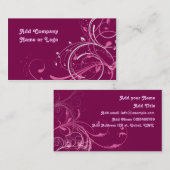 渦巻形のな名刺 名刺 (正面/裏面)