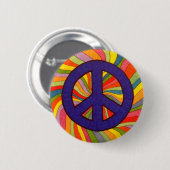 渦巻形のな平和ボタン 缶バッジ (正面&裏面)