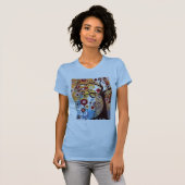 渦巻形のな木 Tシャツ (正面フル)