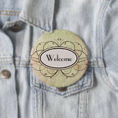 渦巻形のな歓迎 缶バッジ (インサイチュ)