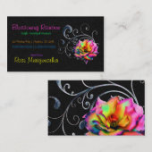 渦巻形のな虹は上がりました 名刺 (正面/裏面)