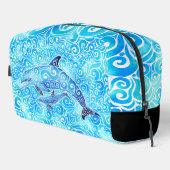 渦巻形のイルカ科 ドップキット (右コーナー)