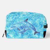 渦巻形のイルカ科 ドップキット (裏面)