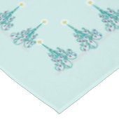 渦巻形のクリスマスツリー52インチx 70インチテーブルクロス テーブルクロス (アングル)