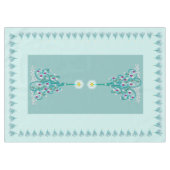 渦巻形のクリスマスツリー60インチx 84インチ テーブルクロス (正面(横))