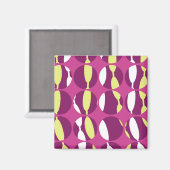 渦巻形のストライプ マグネット (正面/裏面)