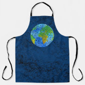 渦巻形の土 エプロン (正面)