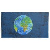 渦巻形の土 枕カバー (正面左)