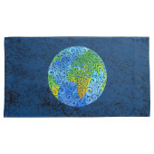 渦巻形の土 枕カバー (正面右)