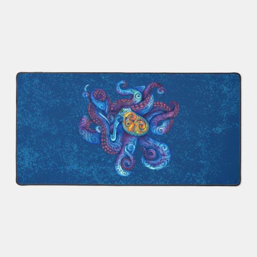 渦巻形の子 デスクマット (正面)