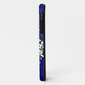 渦巻形の抽象芸術コロラド州旗 Case-Mate iPhoneケース (裏面/左)