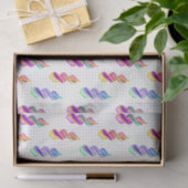 渦巻形の氷柱(紫シリーズのデザイン11) 薄葉紙 (ギフト)