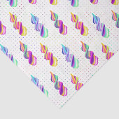 渦巻形の氷柱(紫シリーズのデザイン11) 薄葉紙 (詳細)