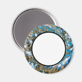 渦巻形の鏡 マグネット (正面/裏面)