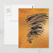 渦巻竜巻 ポストカード (正面/裏面)