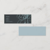 渦巻第0007 スキニー名刺 (正面/裏面)