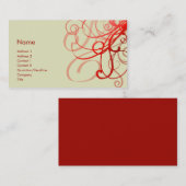 渦巻第0025 名刺 (正面/裏面)