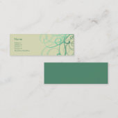 渦巻第0027 スキニー名刺 (正面/裏面)