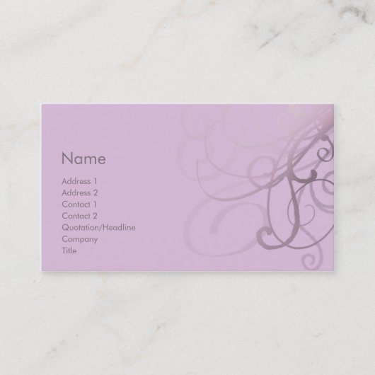 渦巻第0031 名刺 (正面)