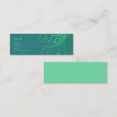 渦巻第0033 スキニー名刺 (正面/裏面)