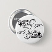 渦巻管及びEustachiaボタン 缶バッジ (正面&裏面)