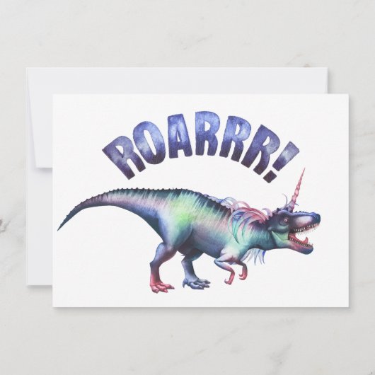 渦巻結晶 |ファンタジーカラフルのベビーシャワー 招待状 (裏面)